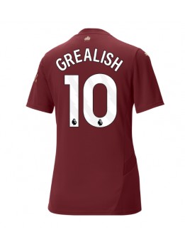 Manchester City Jack Grealish #10 Zenski Rezervni Dres 2024-25 Kratak Rukavima